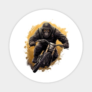 gorilla rider Magnet